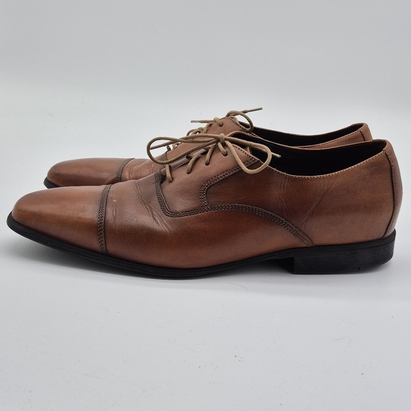 Cole Haan Jefferson Grand Cap Toe Oxford Mens Size 11.5 Shoe Brown Dress Leather main image 4